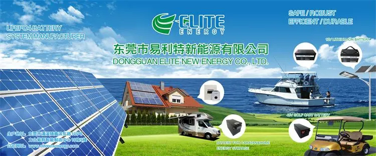 Elite Green Energy Storage Battery 24V 50ah LiFePO4 Li-ion Batteriypack EV RV Battery