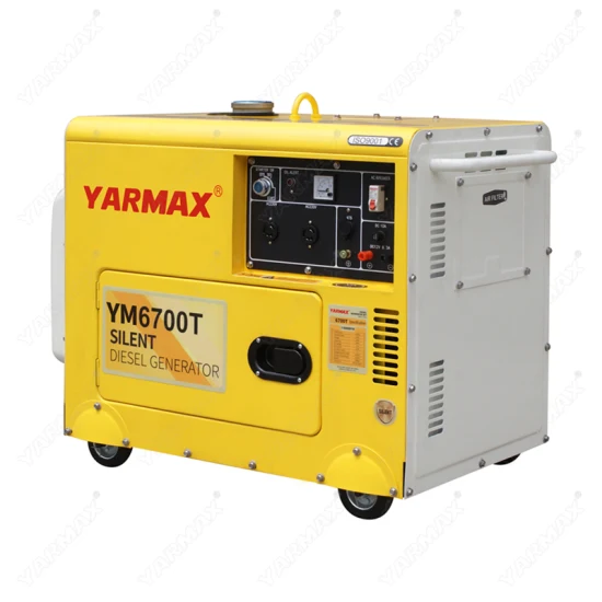 Yarmax Tn シリーズ Ym8700tn サイレント ディーゼル発電機、Ym192fe 搭載